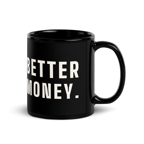 btc black mug mockup